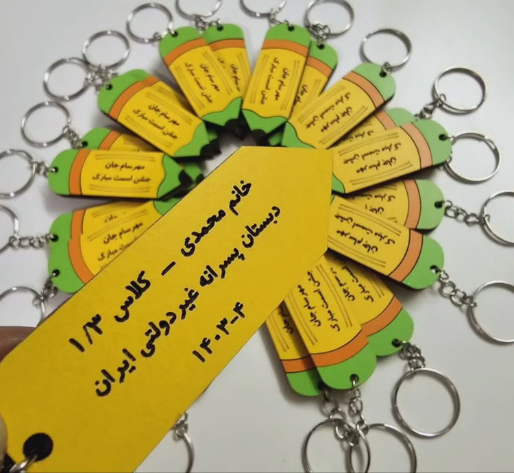 سرکلیدی طرح مداد