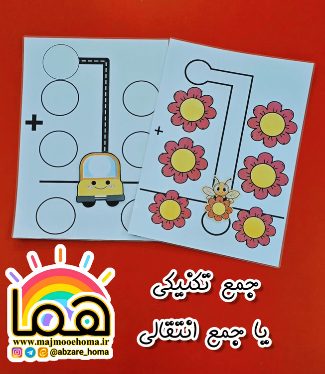 ابزار تدریس جمع انتقالی