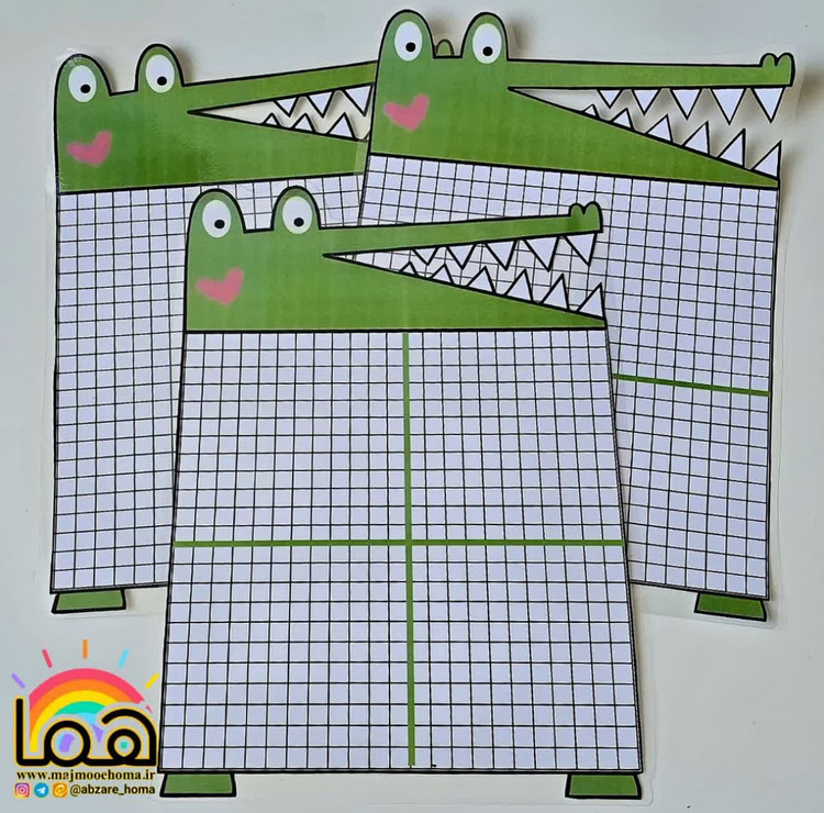 صفحه شطرنجی طرح تمساح