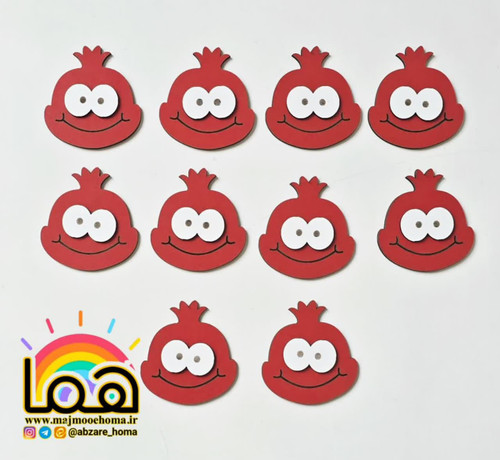 پک شمارشی انار چوبی