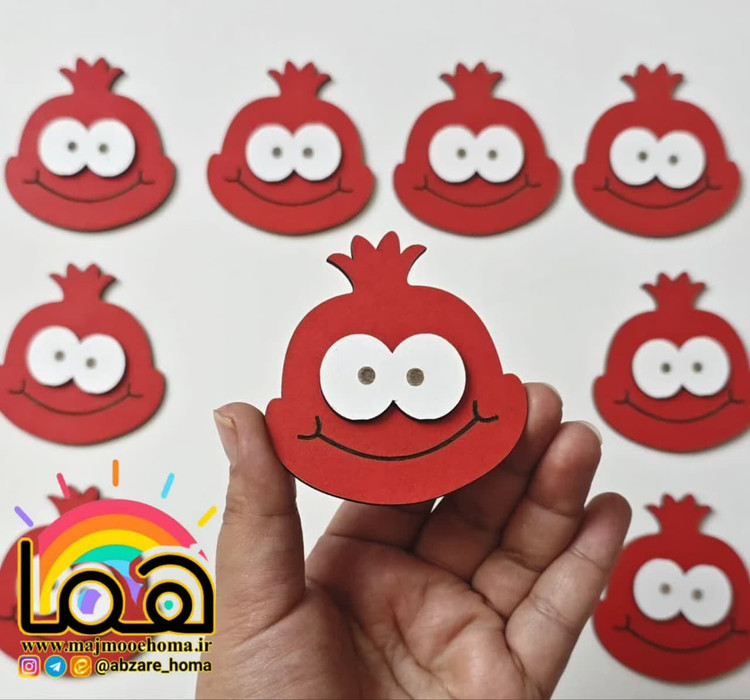 پک شمارشی انار چوبی