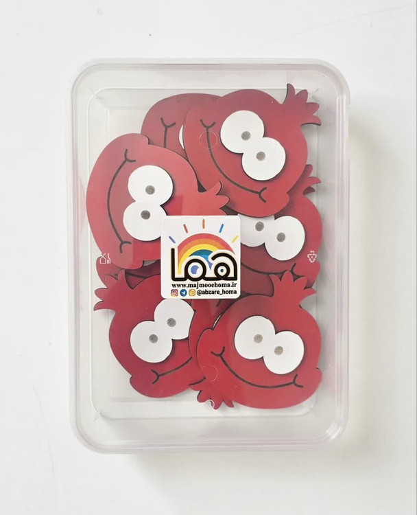 پک شمارشی انار چوبی