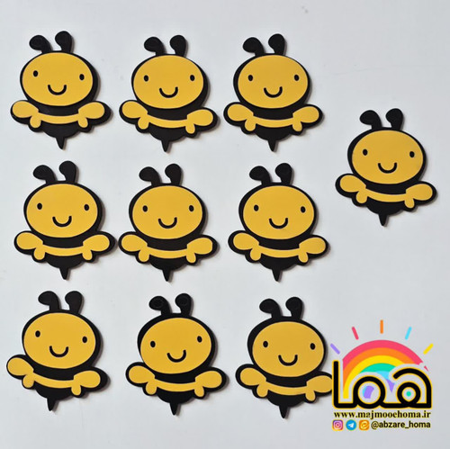 پک شمارشی زنبور چوبی