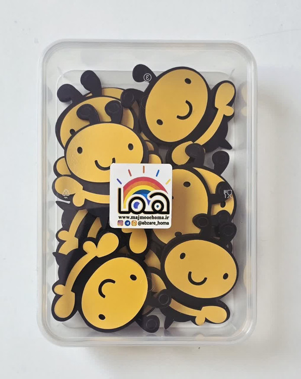 پک شمارشی زنبور چوبی