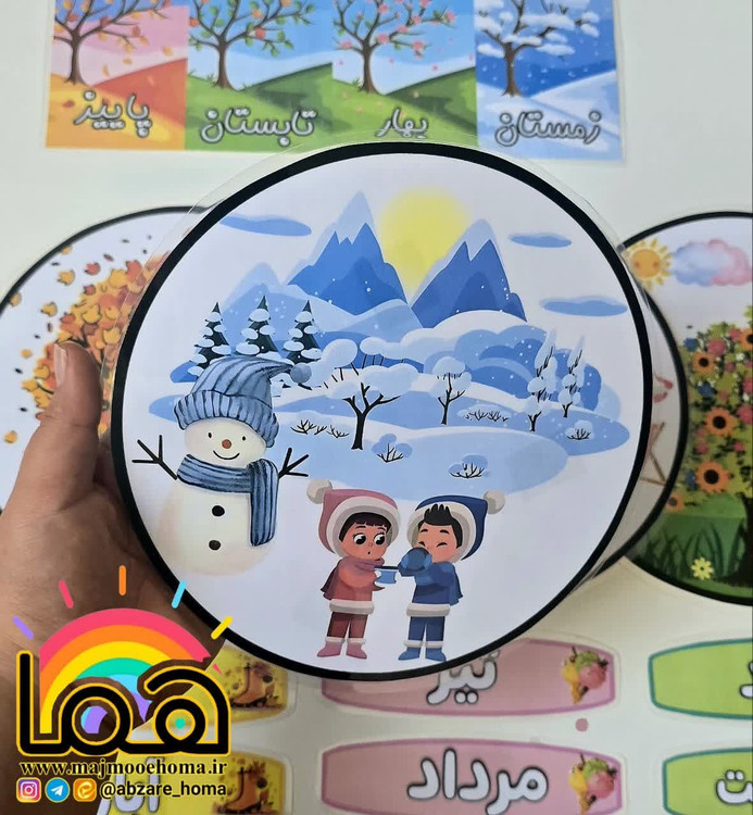 چهارفصل و ماه ها