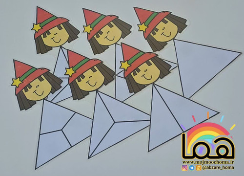 پک کسرهای مثلثی ۶ عددی