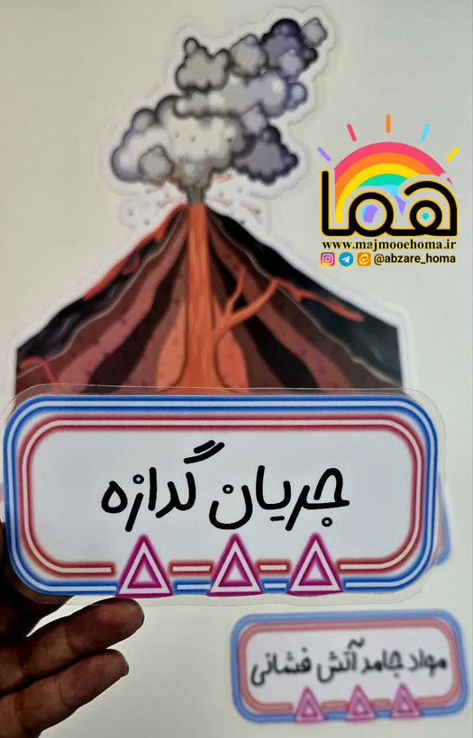 ساختمان آتشفشان