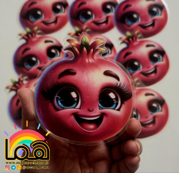 پک شمارشی میوه ای لمینتی مگنت دار
