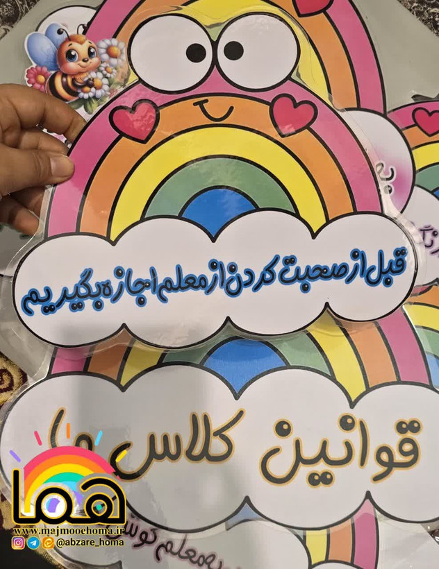 قوانین کلاسی ابر رنگین کمانی لمینتی