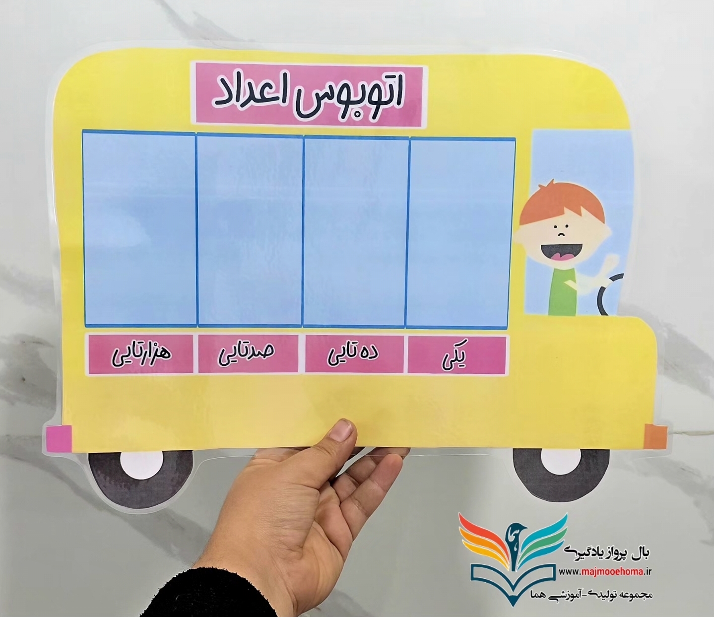 اتوبوس اعداد ۴ رقمی لمینتی